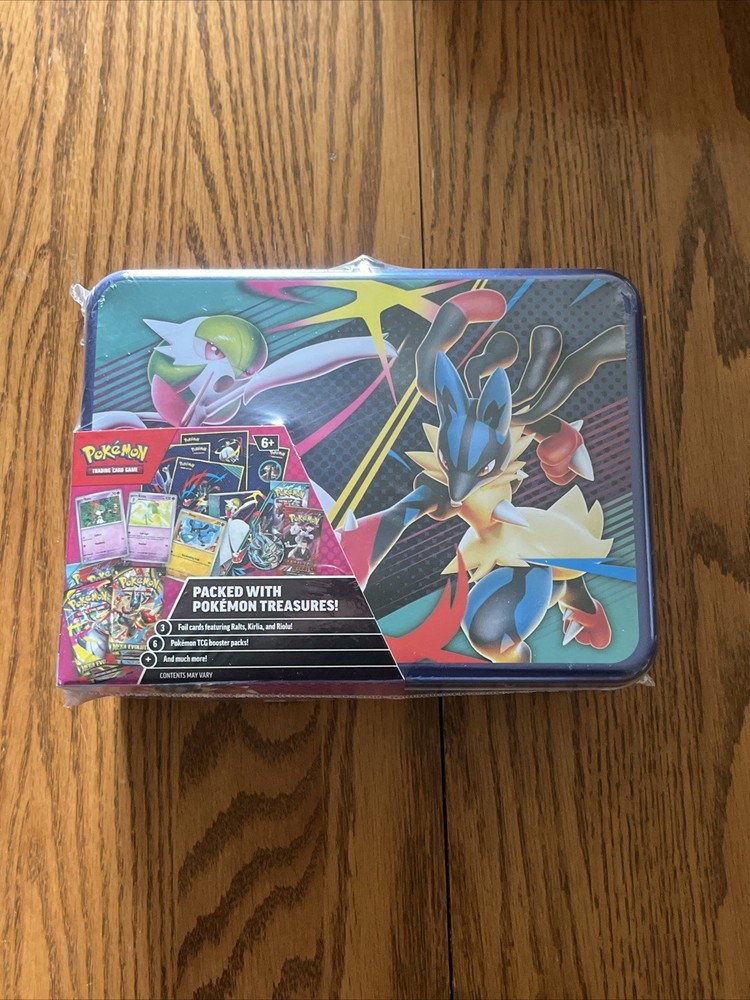2025 FALL Mega Gardevoir & Mega Lucario Collector's Chest Tin Set