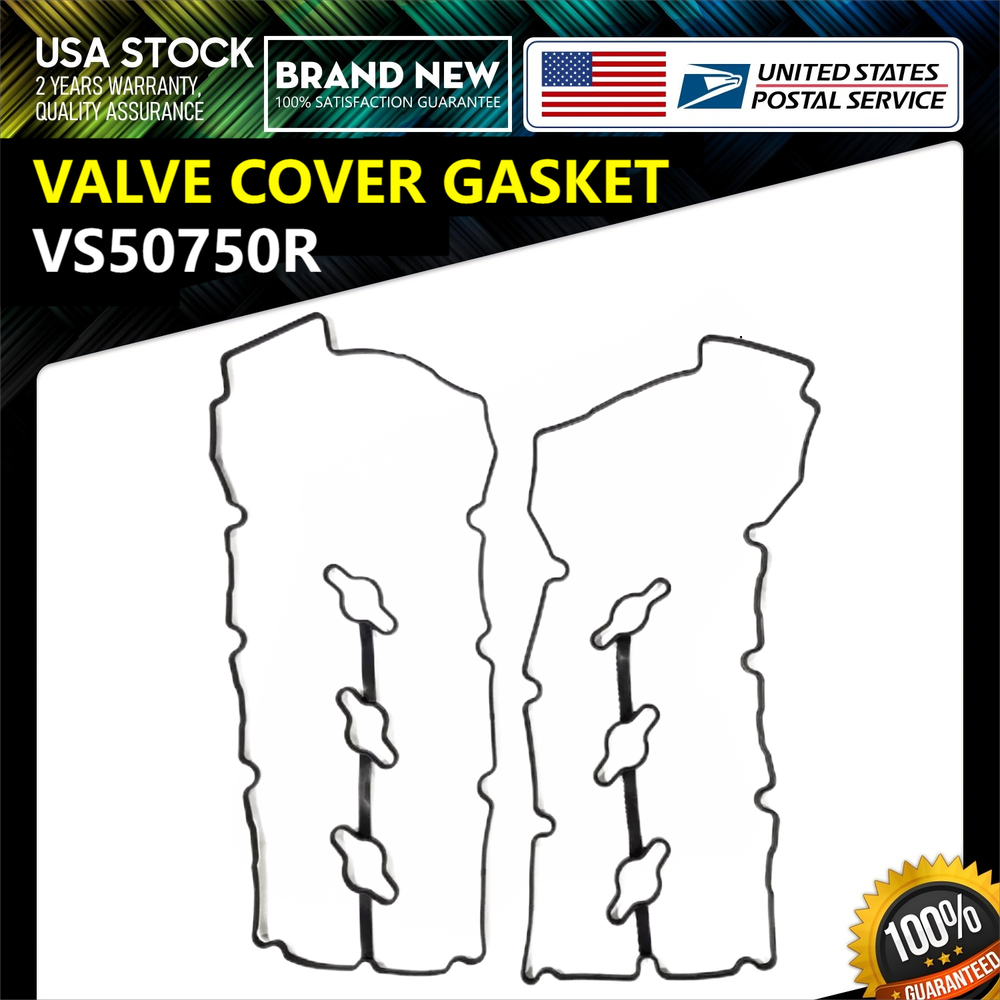 VS50750R Engine Valve Cover Gasket Set for 2007-2009 Kia Sorento 3.3L 3.8L V6