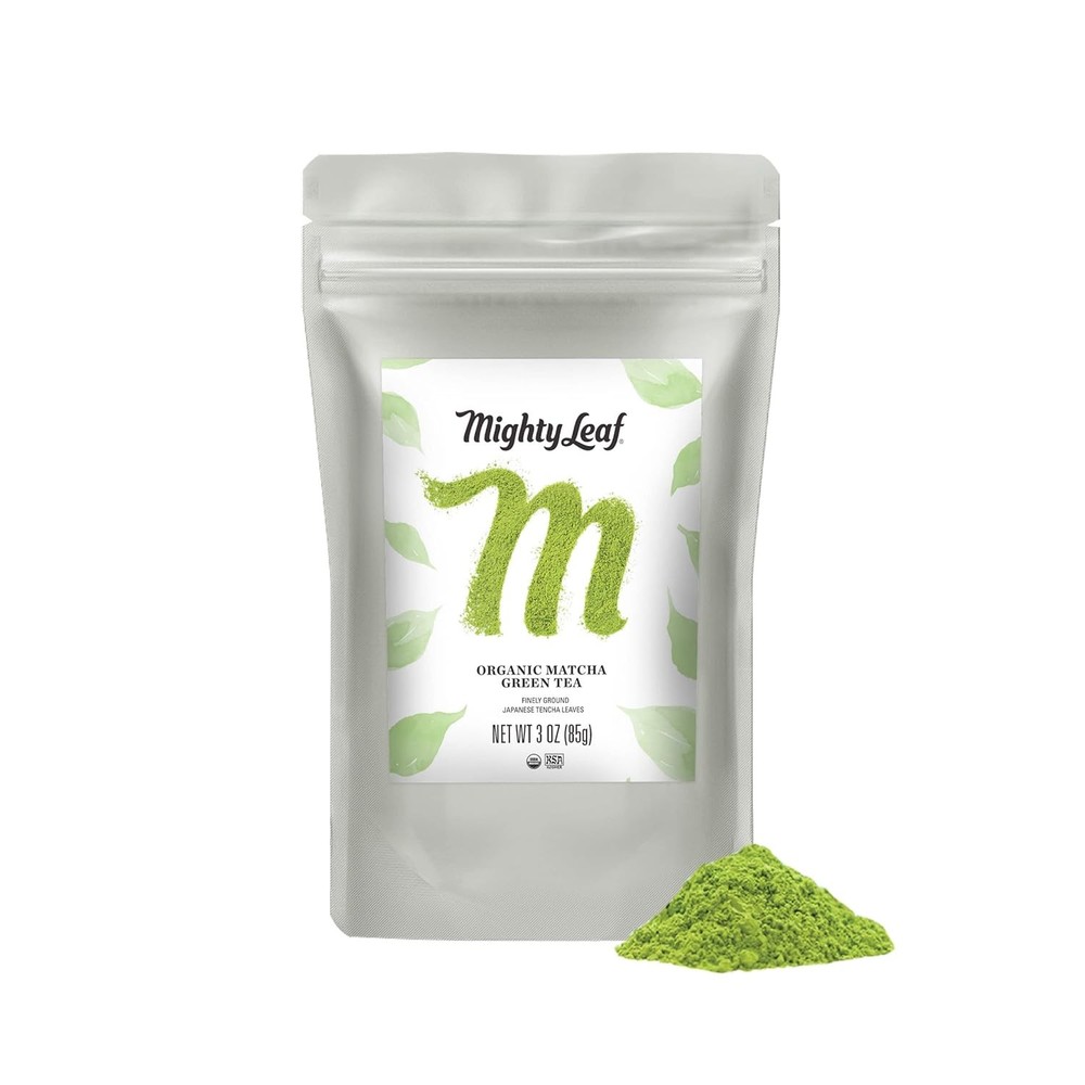 Organic Matcha Green Tea Powder 3oz by Mighty Leaf 100% Pure