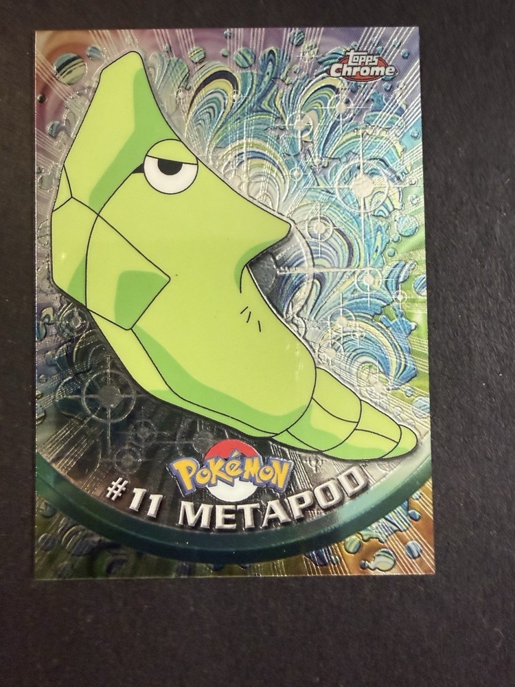 2000 Topps Chrome Pokemon: Metapod #11 - NM