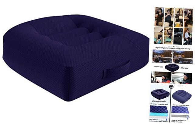 Seat Cushions for Office Chairs, Desk Chair Cushion for Long Sitting, Blue