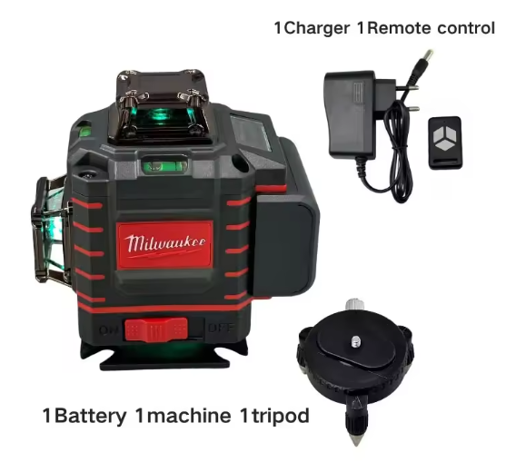 Milwaukee 4D 16 Lines Green Beam 360° Self-leveling Laser