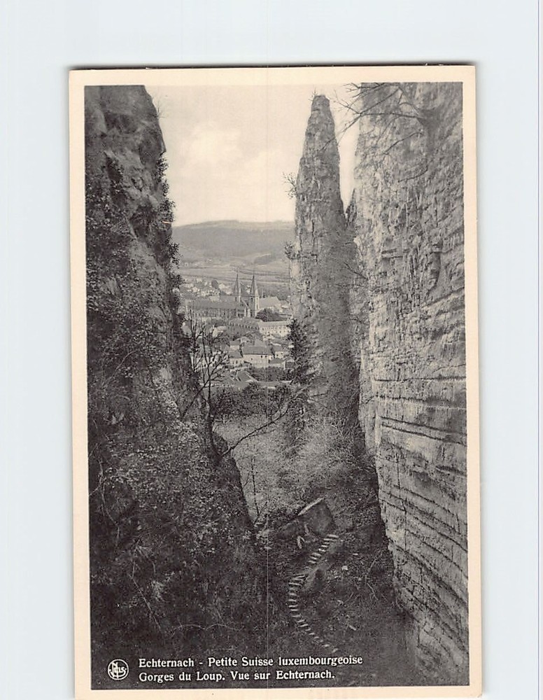 Postcard Gorges du Loup Echternach Luxembourg