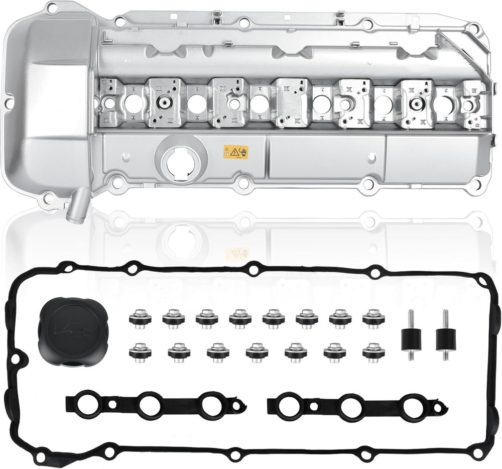 Aluminum Valve Cover 11121703341 For 1996-2000 BMW E36 E39 323is 328is 528i M3