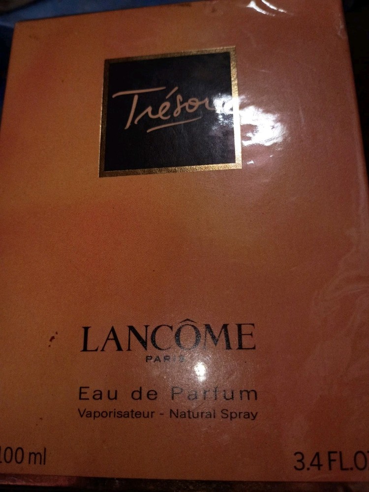 Tresor Parfum Lancome New In Box 3.4 Fl Oz