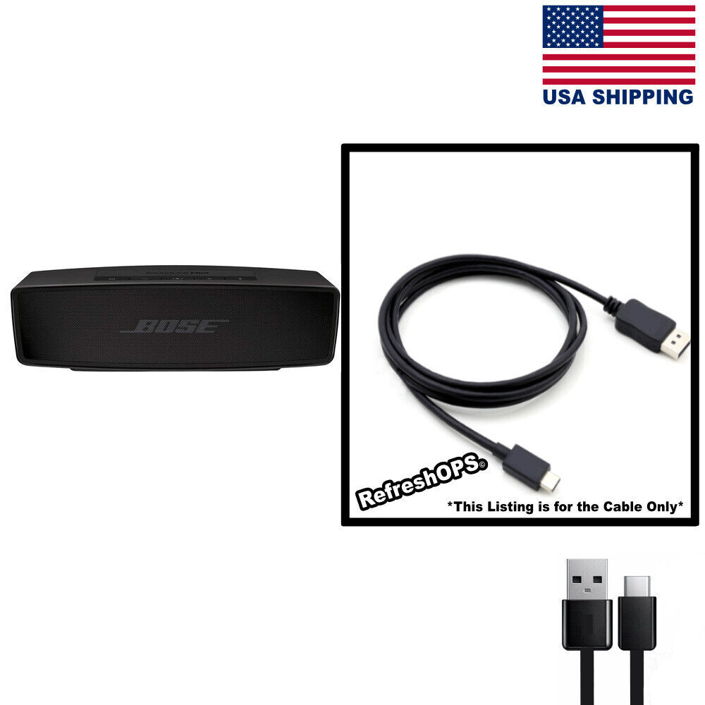 Bose SoundLink Mini II USB Replacement Bluetooth Speaker Charging Cable
