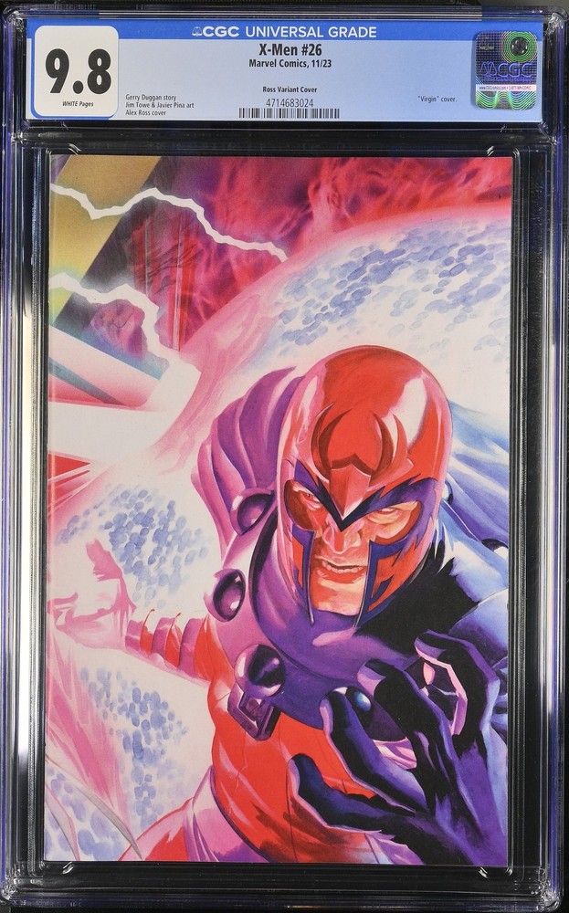 X-Men 26 CGC 9.8 Alex Ross Virgin Variant