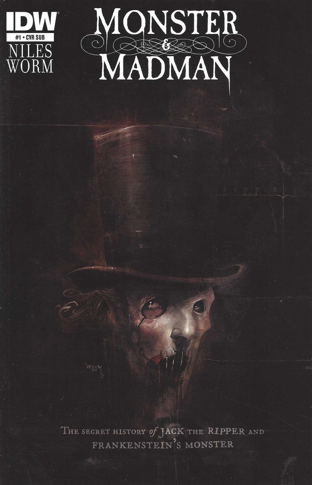 Monster And Madman 1A VFNM IDW Jack the Ripper Meets Frankenstein