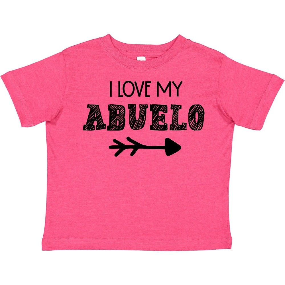 Inktastic I Love My Abuelo With Arrow Toddler T-Shirt Fathers Day Kids Grandpa-image