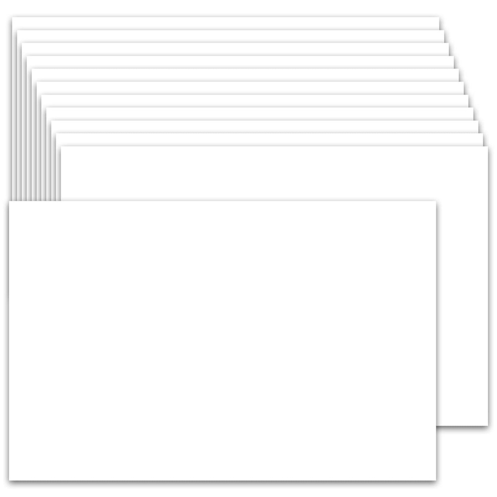 80lb 400-Pack White Cardstock for Crafts and Printing – 5x7 Heavyweight Paper