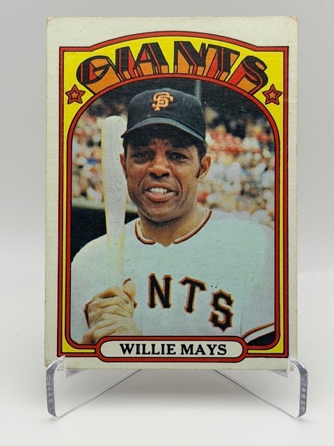1972 Topps Willie Mays #49 San Francisco Giants