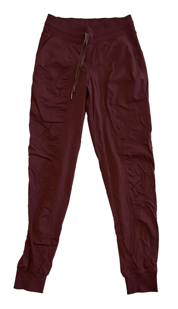 Lululemon Mid Rise Dance Studio Jogger Pants Maroon Size 4
