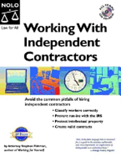 Working with Independent Contractors: The Employer's Legal Guide by Fishman: New