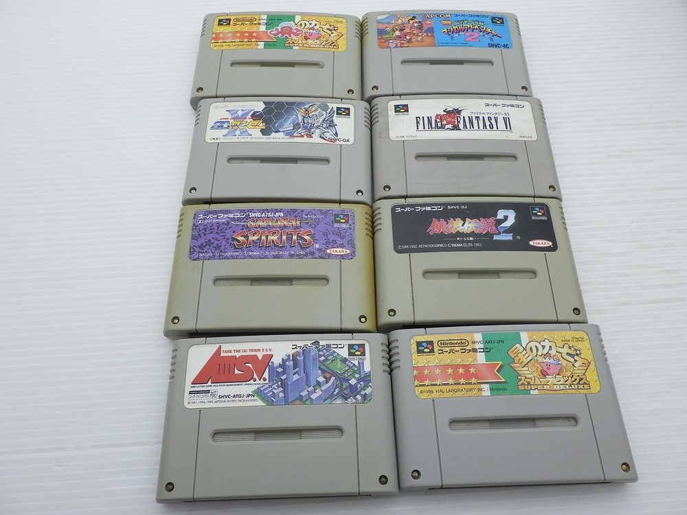 Nintendo SuperFamicom/SNES Game Lot Super Famicom/SNES JP GAME. 9000025480833