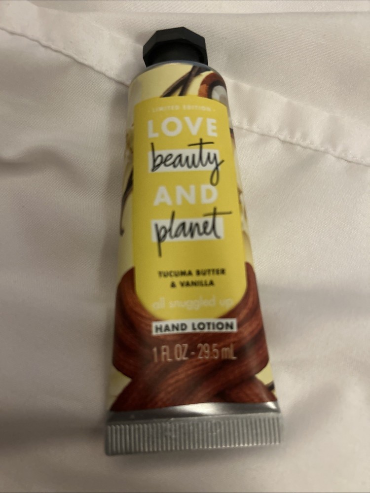 Love Beauty and Planet 1 fl oz Tucuma Butter and Vanilla Hand Lotion