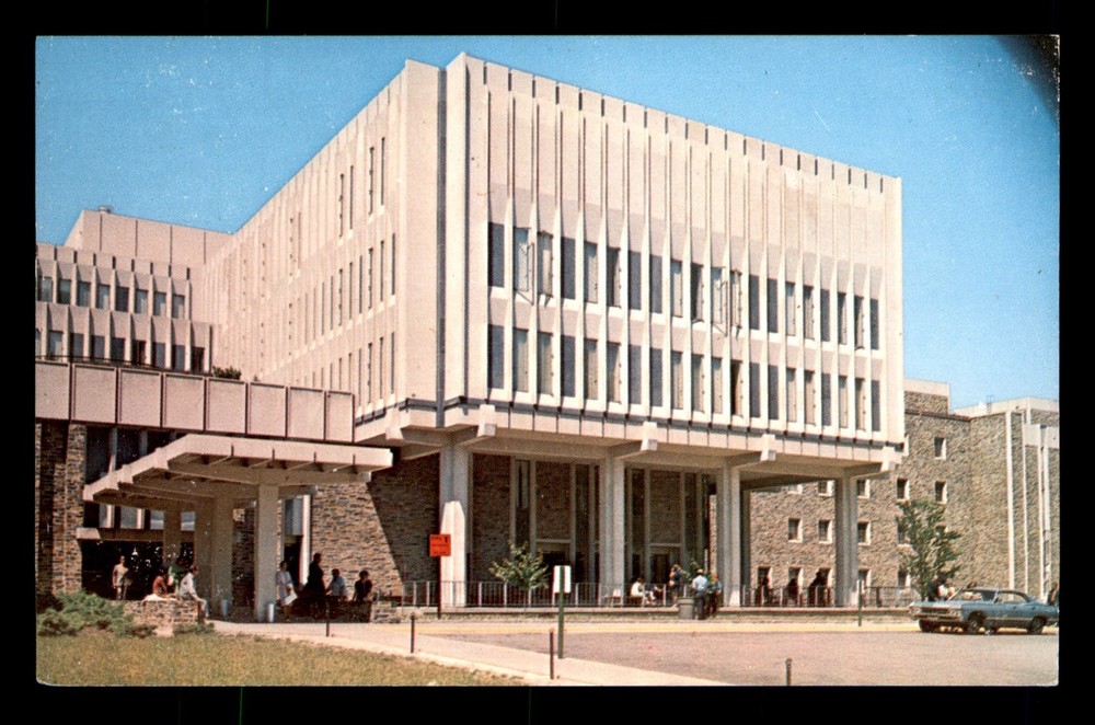 Duke Hospital Durham North Carolina NC University Medical Center Unp Postcard