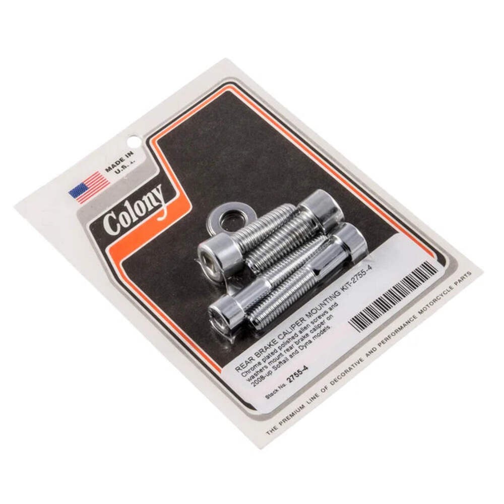 Colony Rear Caliper Mounting Kit #2755-4 | 2008-Up Softail/Dyna