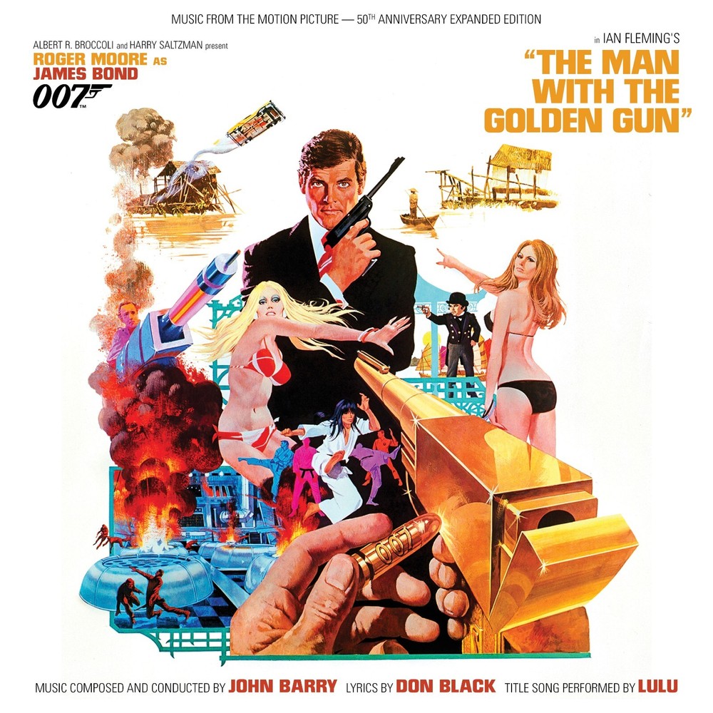 Man With The Golden Gun Soundtrack 50th Anniversary Expanded 2 Cd Set