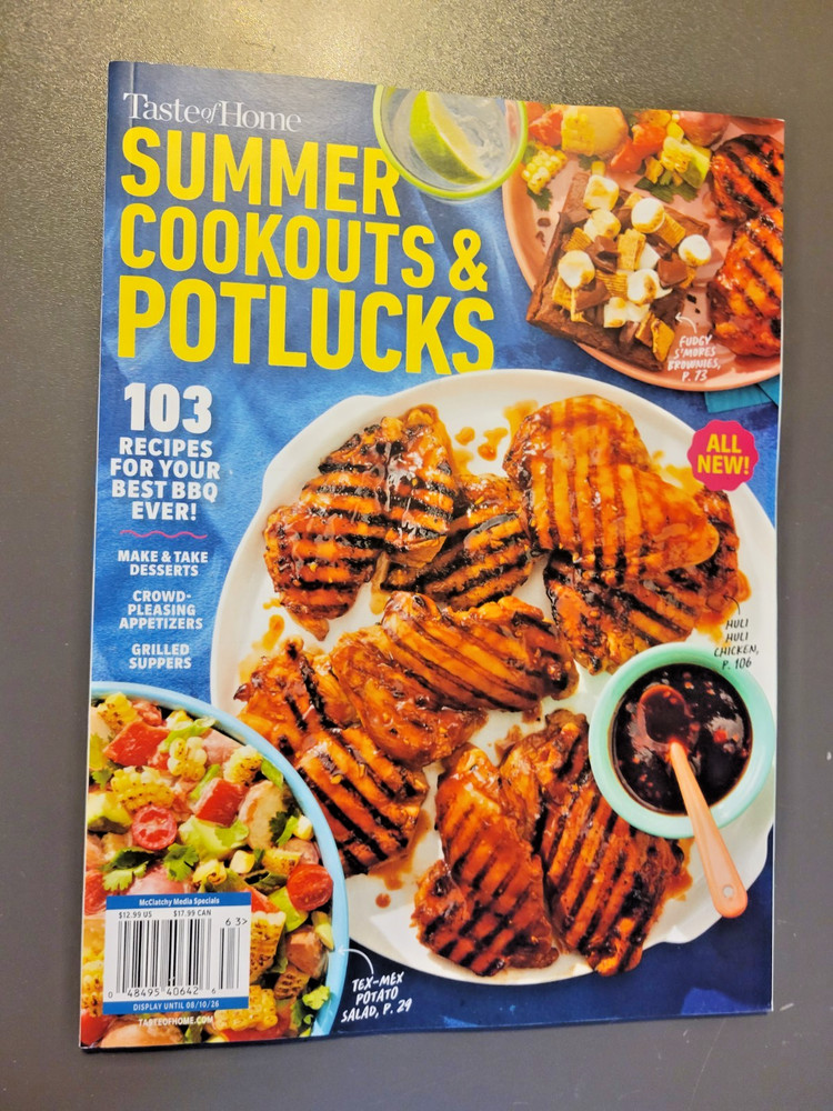 Summer Cookouts & Potlucks by Taste Of Home - 103 Recipes For Your Best BBQ Ever