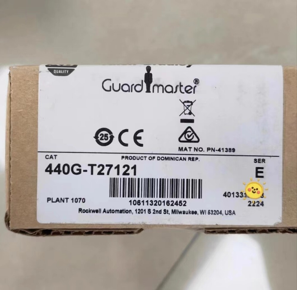 440G-T27121 Guardmaster Switch 24V AC/DC 440GT27121 NEW Allen-Bradley
