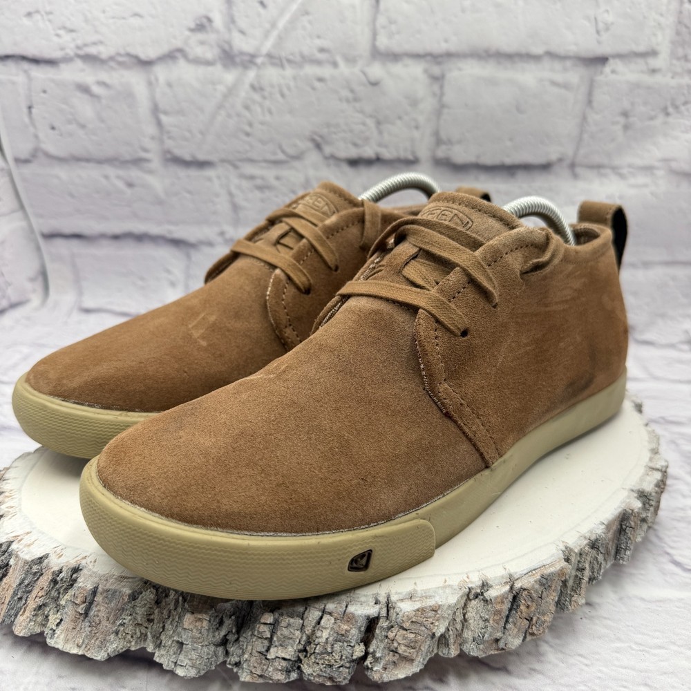 KEEN Santa Cruz Chukka Tan Suede Men's Shoes Sneakers - Size 9.5