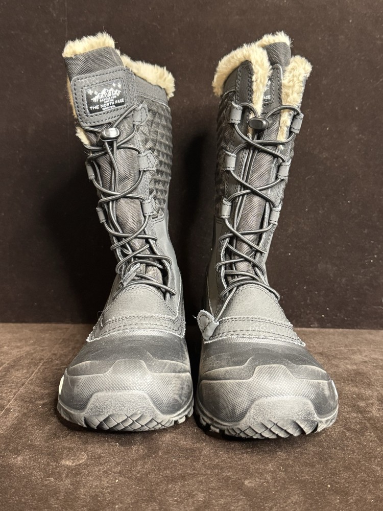 North Face Shellista Lace III NF0A2YAX Black Winter Boots! Size 6 US