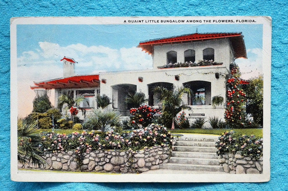 A Quaint Little Bungalow Among the Flowers, Florida