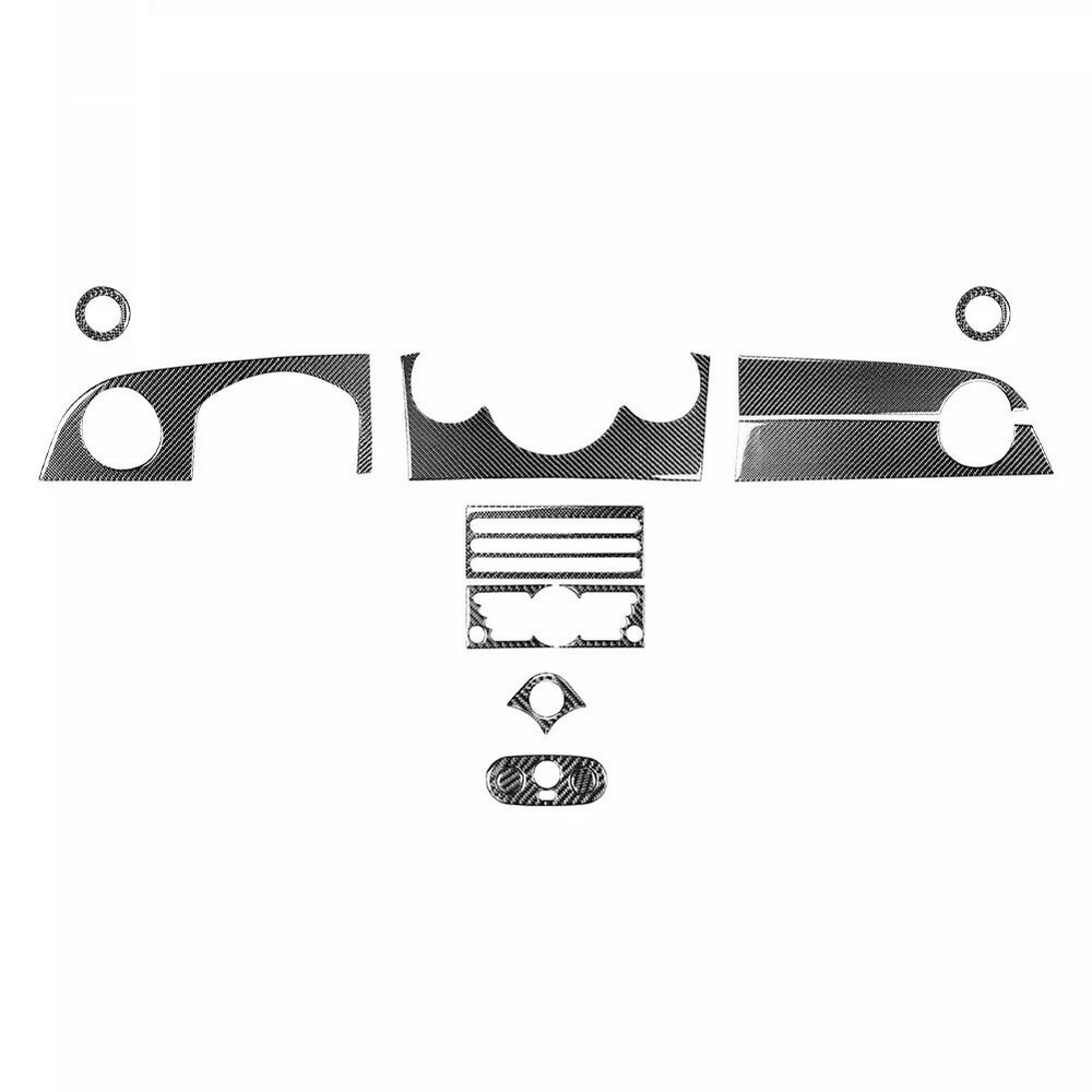 Carbon Fiber Interior Acessories Full Kit Set Trim For Mini Cooper R50 R53 05-06
