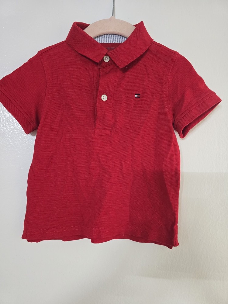 Tommy Hilfiger Toddler Boys Short Sleeve Shirt Size 18 Months