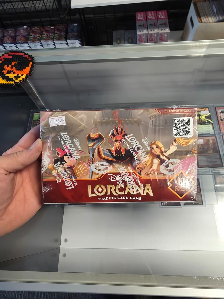 lorcana booster box reign of jafar