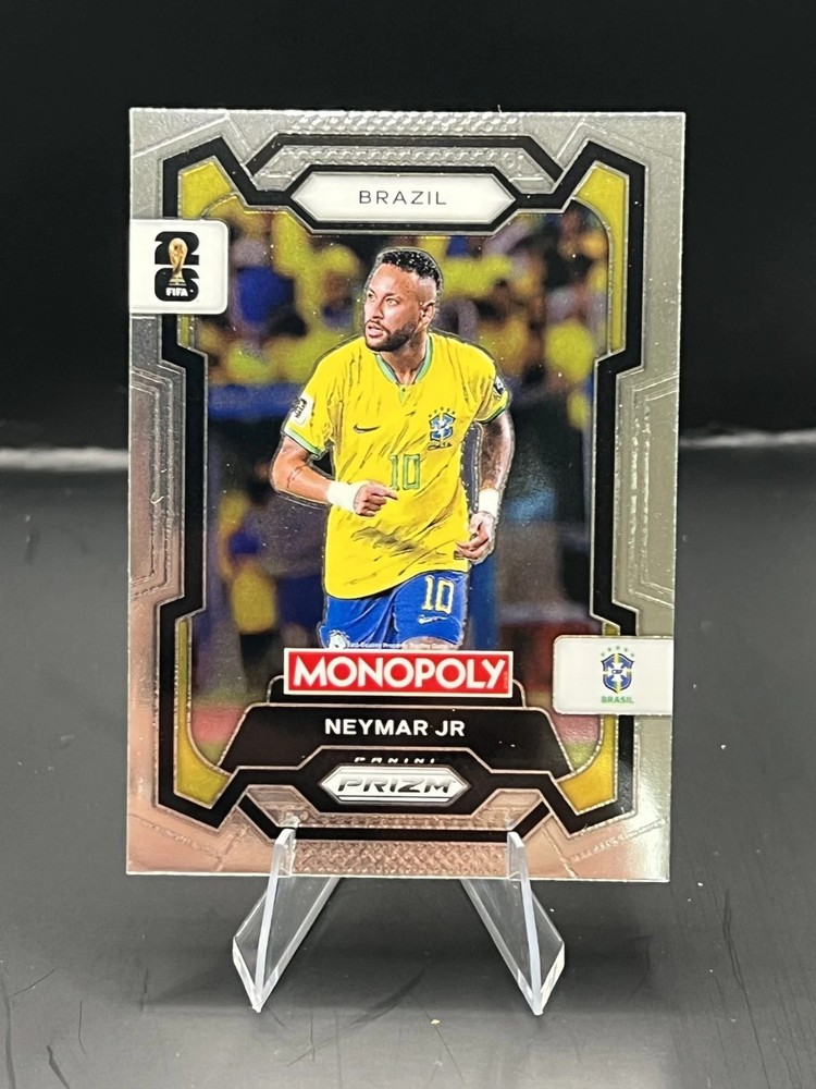Neymar Jr. 2026 Panini Prizm Monopoly FIFA World Cup #15 Base Brazil