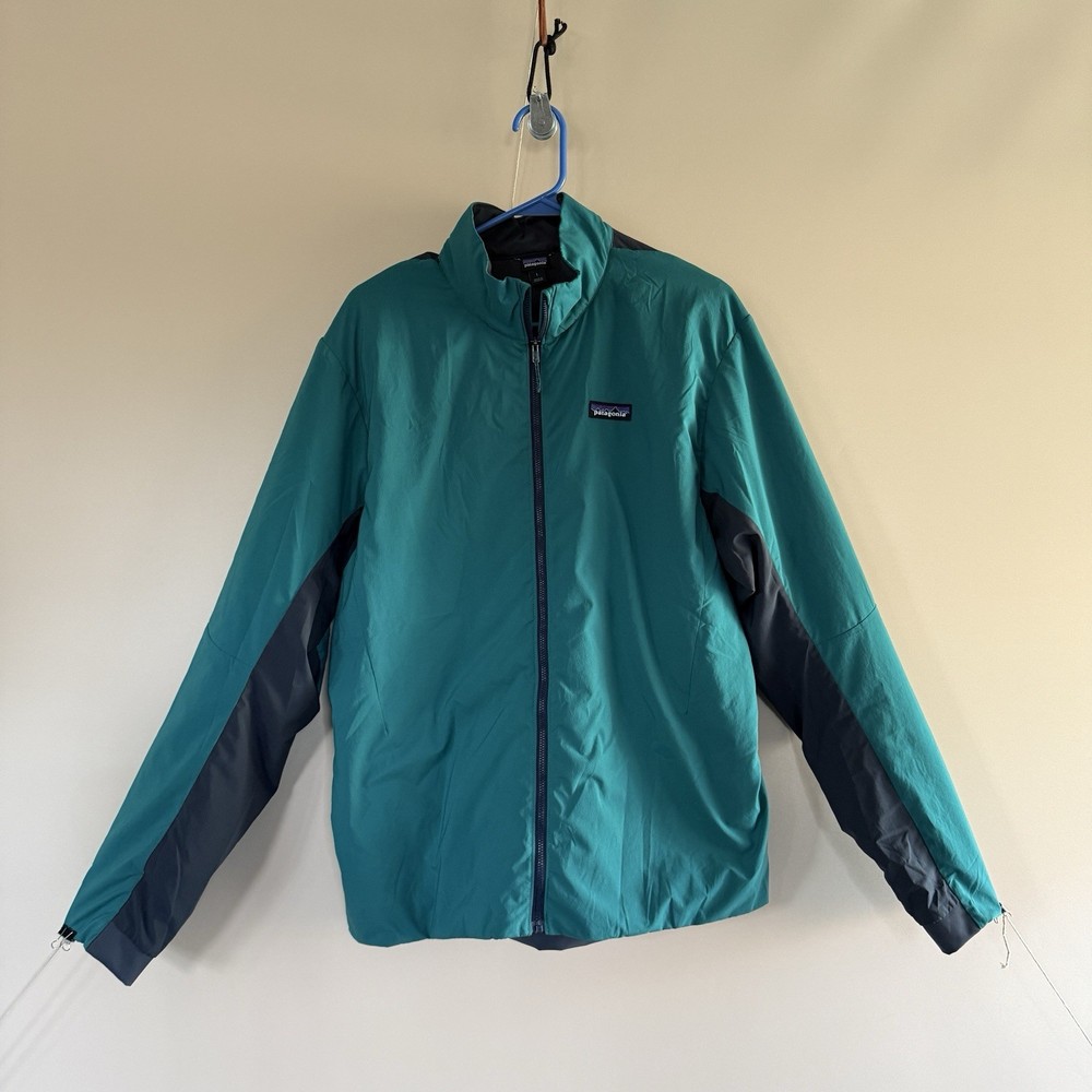 Patagonia Nano Air Ultralight Puffer Jacket Green Full Zip Men's Size Large L