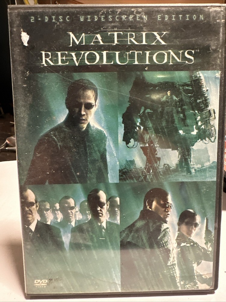 The Matrix Revolutions 2004 DVD 2-Disc Set Action Sci-Fi