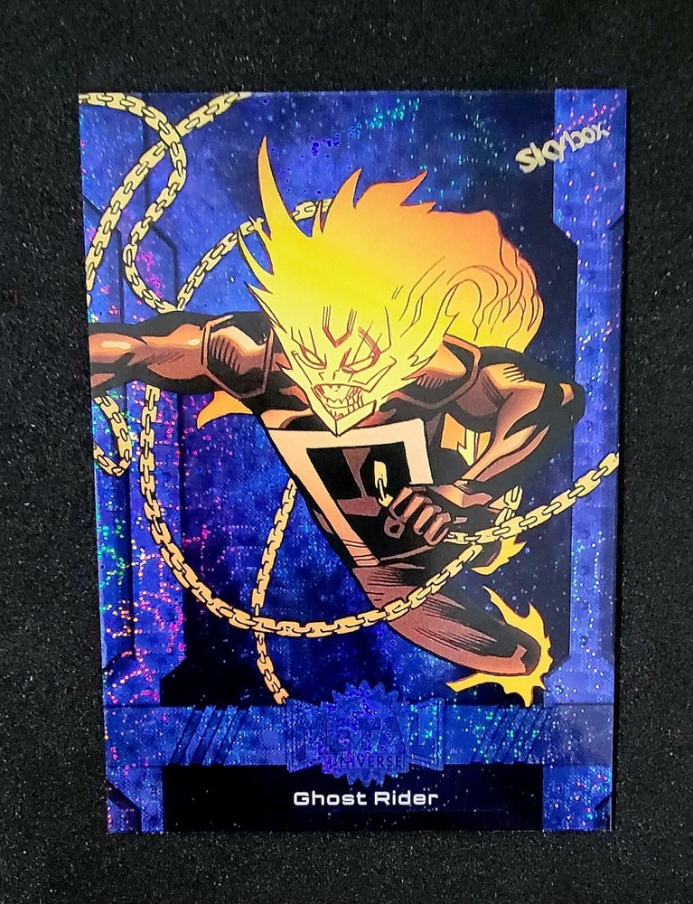 Ghost Rider 2024 SkyBox Metal Universe Avengers Base #84 Grandiose