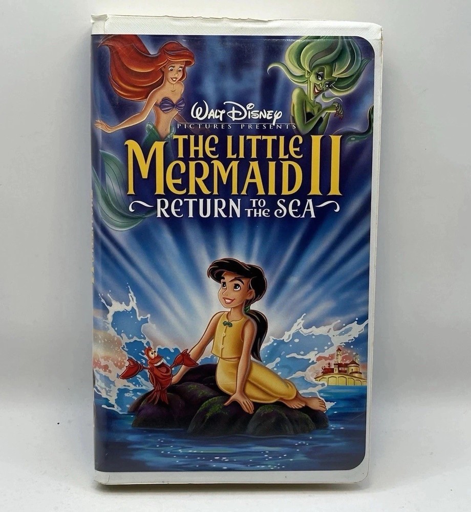 Little Mermaid II Return to Sea VHS Disney Video Tape Clamshell Buy 2 Get 1 Free