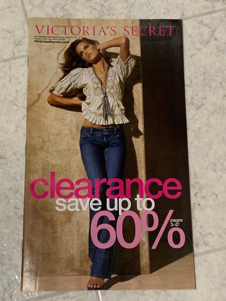 Victoria's Secret September Clearance Sale 2008 Vol 1 catalog