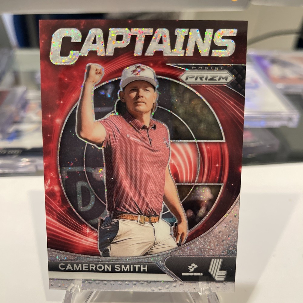 Cameron Smith 2024 Panini Prizm LIV Golf Captains Pulsar Prizm /299 🔥 Rippers