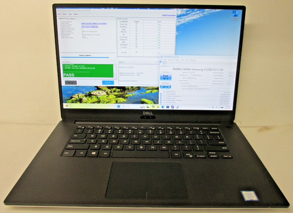 DELL PRECISION 5540 INTEL i7-9850H 2.6 GHz 32 GB RAM 512 GB SSD Quadro T1000 4GB
