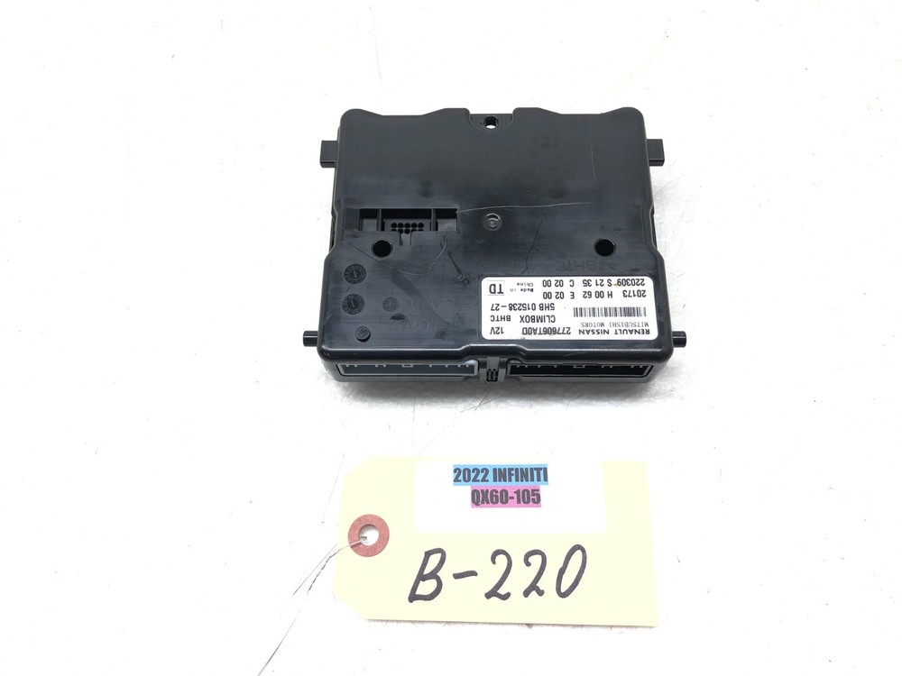 2022-2024 INFINITI QX60 HVAC CLIMATE CONTROL MODULE UNIT OEM