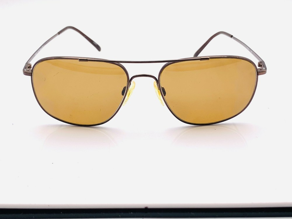 Vintage FX1015 Bronze Metal Pilot Sunglasses Frames Made in Japan