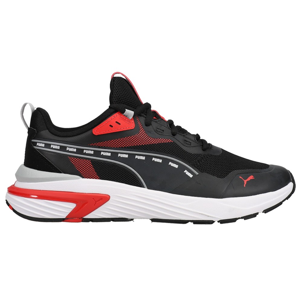 PUMA Supertec Signature Lace Up  Mens Black Sneakers Casual Shoes 38384502
