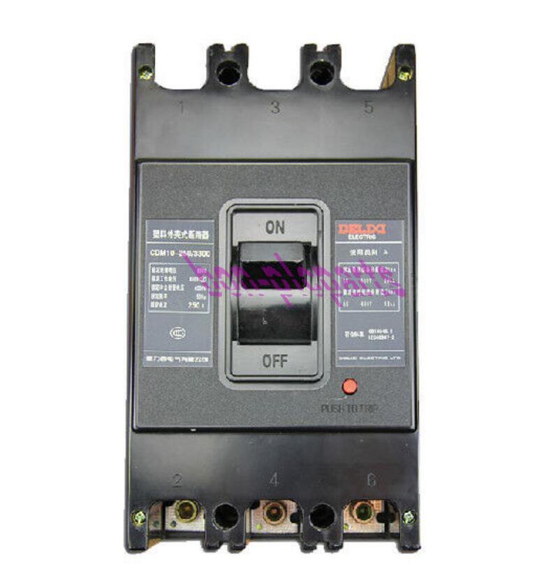 1PCS New Delixi Molded case circuit breaker CDM10-250/3300 3P 250A