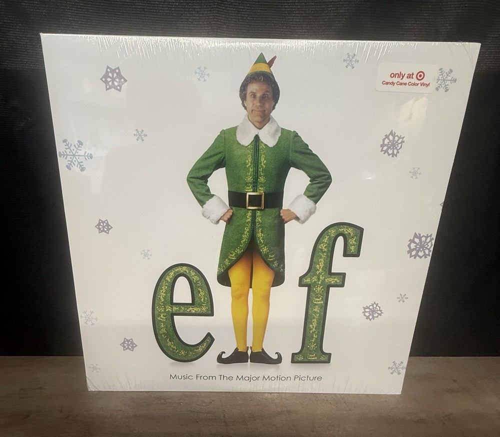 Elf - Movie Soundtrack (Vinyl Record, Target Exclusive Candy Cane Color)