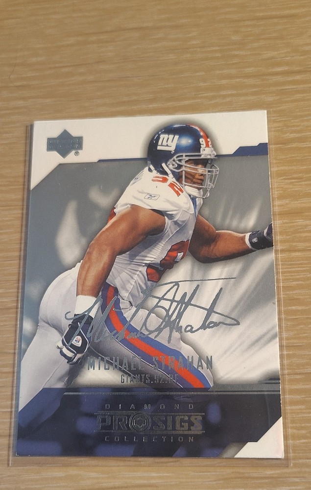 2004 Upper Deck Pro Sigs - Michael Strahan #57