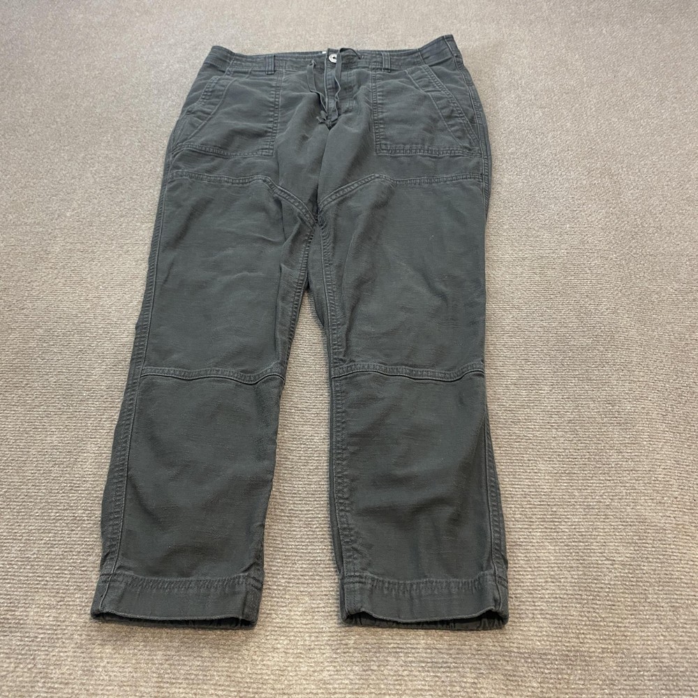 REI Co-op Pants Mens 32x28 * Gray Utility Jogger Elastic Cuff Drawstring Pockets