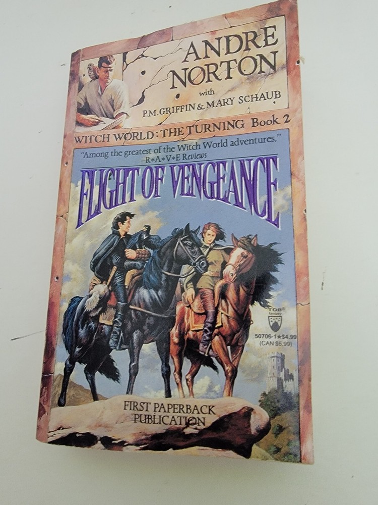 Flight of Vengeance (Witch World: The Turning, Book 2) By Andre Norton
