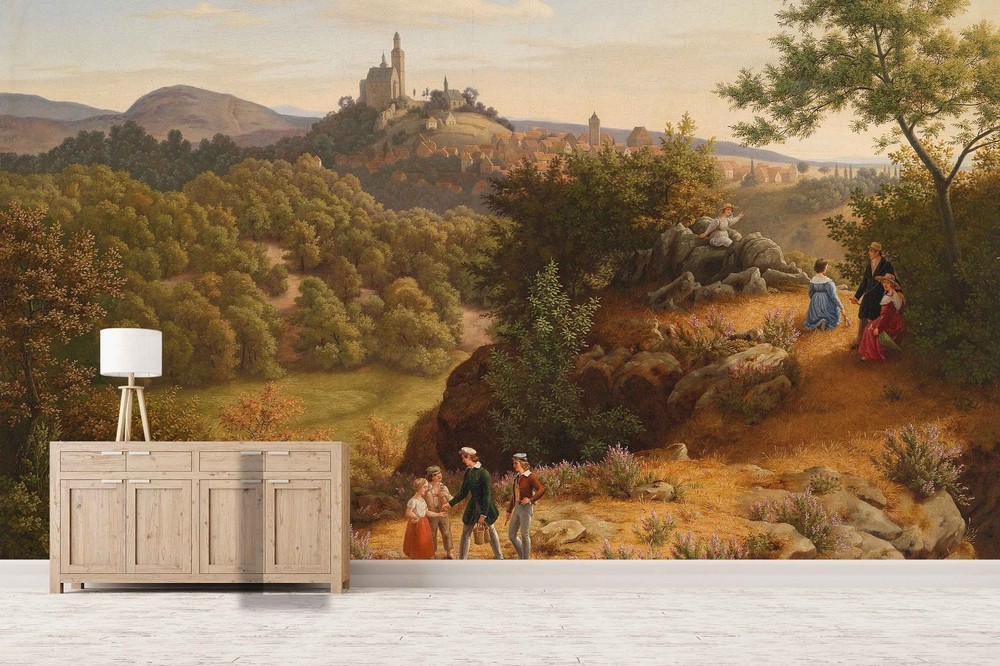 3D Landscape Oil Painting Wall Murals Wallpaper Murals Wall Sticker 20