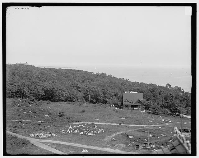 Looking east,waterfronts,new Magnolia,Massachusetts,Detroit Publishing Co,1900