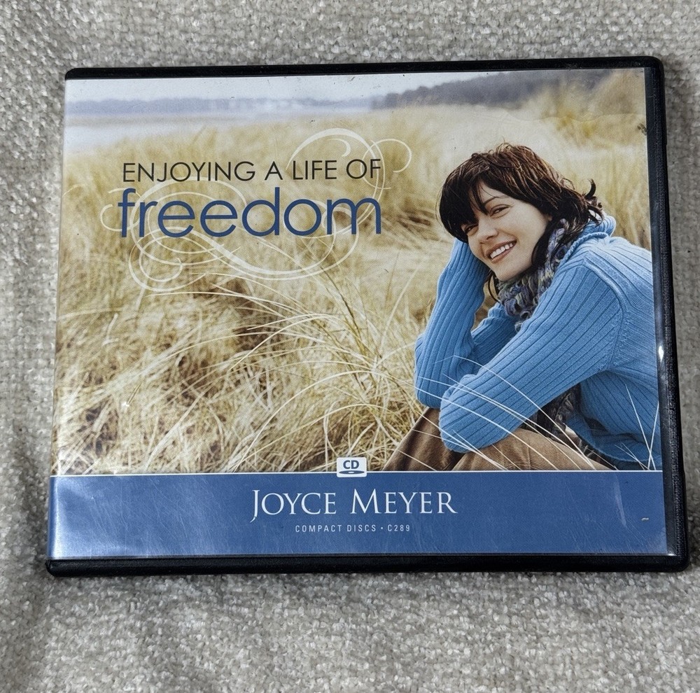 Joyce Meyer Enjoying A Life Of Freedom 4 CD Audio Teaching Set
