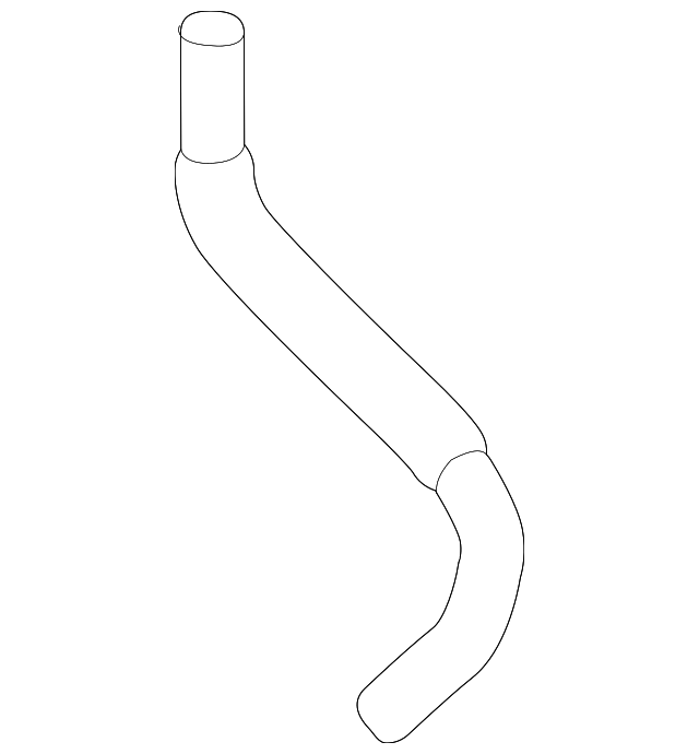 Genuine Nissan Radiator Coolant Hose 21501-EZ30B